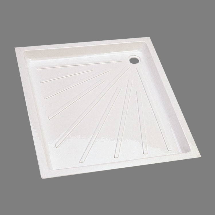 1 - Receveur de douche 665x665 pour Van Camping-Car Caravane